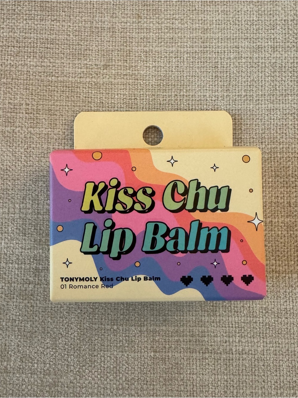 💋 TONYMOLY (NIB) | Kiss Chu Lip Balm - Romance Red 💋